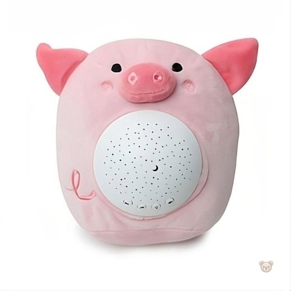 Jouet en peluche cochon avec sons relaxants pour enfants