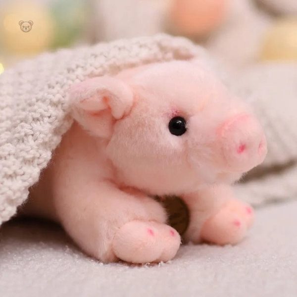 peluche-cochon-realiste-et-douce-1 Peluche cochon douce et réaliste