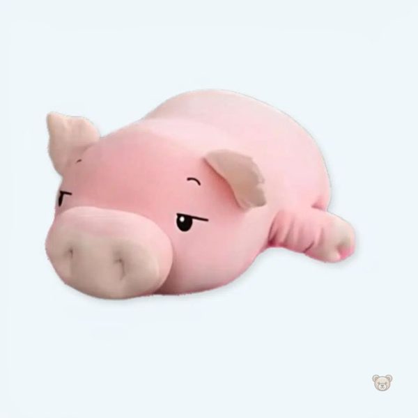 peluche-cochon-rose-doux-sommeil-enfant-reveur-1 Peluche cochon rose doux pour un sommeil paisible d'enfant
