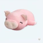 Peluche cochon rose douce et joyeuse pour enfants