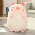 Peluche cochon squishmallow endormi douce et câline