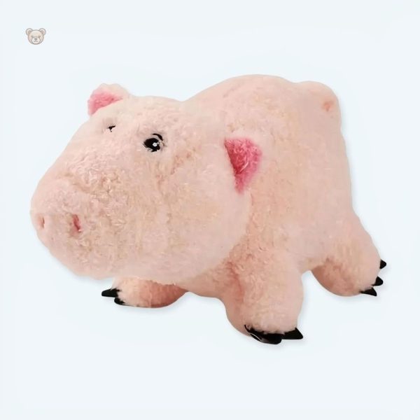 peluche-cochon-tirelire-douce-rose-deco-chambre-enfant-1 Peluche cochon tirelire douce rose pour chambre d'enfant