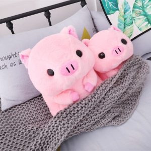 Peluche cochon mignon, douce et câline