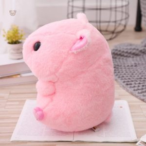 Peluche cochon rose, compagnon de jeu idéal