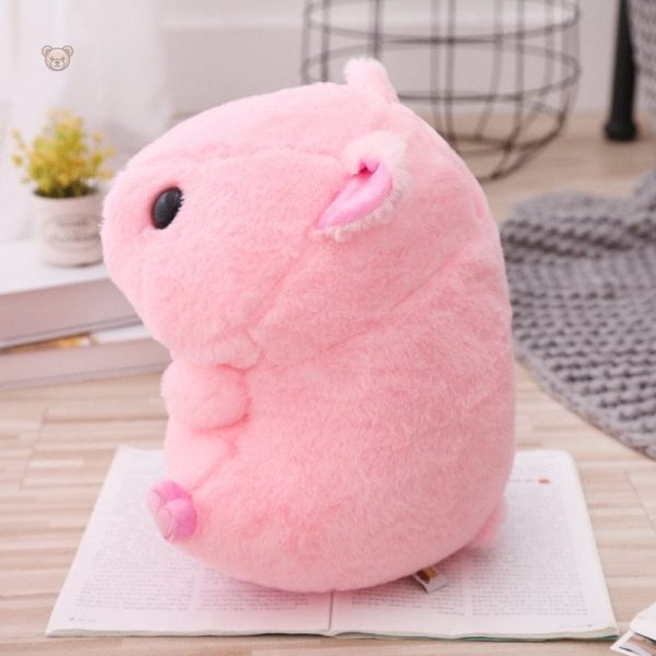 Peluche cochon rose, compagnon de jeu idéal