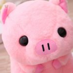 Peluche cochon, cadeau tendre et réconfortant