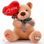 Câlin doux en forme de cœur, parfait pour exprimer l'affection