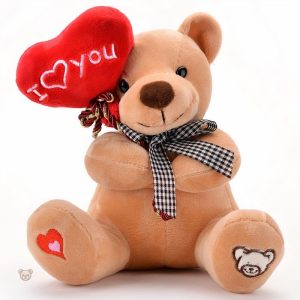 Câlin doux en forme de cœur, parfait pour exprimer l'affection