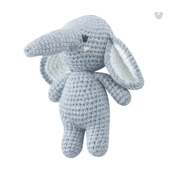 peluche-crochet-elephant-aux-oreilles-tombantes-1 Peluche éléphant en crochet avec oreilles tombantes