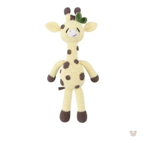 Peluche girafe en crochet grande taille