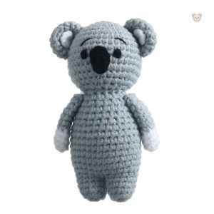 Peluche koala au gros nez en crochet doux et mignon