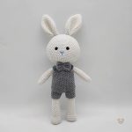 Lapin en crochet, compagnon tendre pour Pâques
