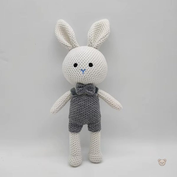 Lapin en crochet, compagnon tendre pour Pâques