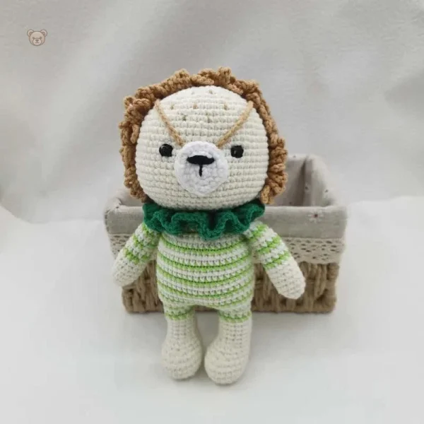 peluche-crochet-lion-mecontent-1 Peluche crochet lion mécontent en peluche douce