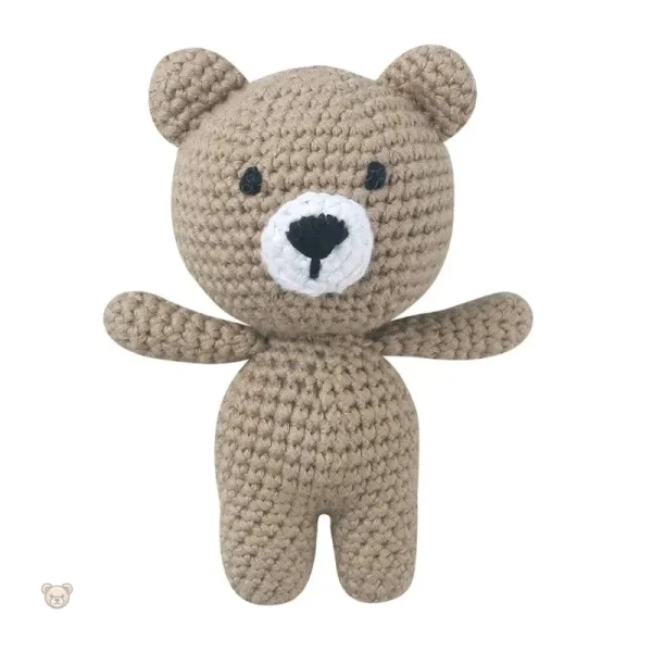 peluche-crochet-ours-marron-1 Peluche crochet ours marron doux et câlin