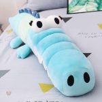 Crocodile en peluche amusant, compagnon de jeu pour les petits