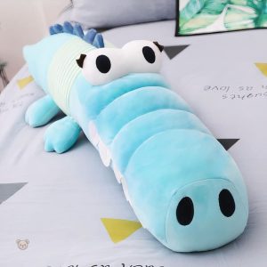 Crocodile en peluche amusant, compagnon de jeu pour les petits