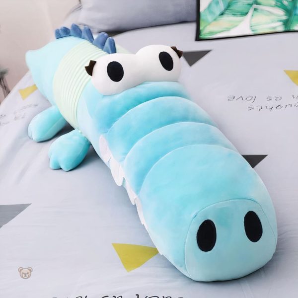 Crocodile en peluche amusant, compagnon de jeu pour les petits