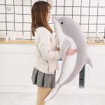 Peluche câlin dauphin, idéal pour les jeunes enfants