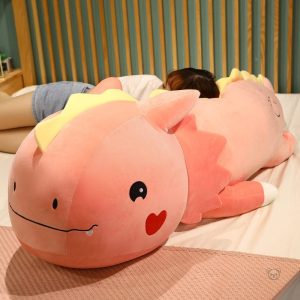 Dinosaur en peluche avec motif cœur