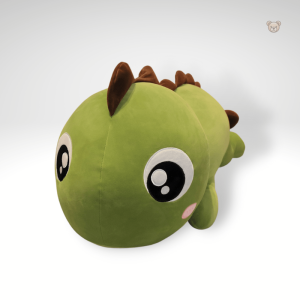 Dino kawaii en peluche, idéal pour les câlins