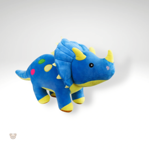Peluche triceratops, compagnon de jeu pour les petits