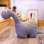 Dinosaur en peluche violet, parfait pour les câlins