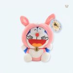 Peluche douce Doraemon lapin pour câlins d'enfants