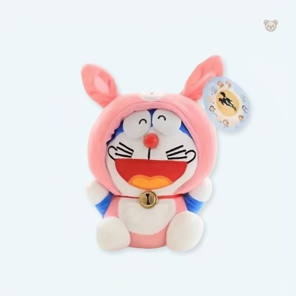 peluche-doraemon-lapin-doux-calin-enfant-personnage-amusant-1 Peluche douce Doraemon lapin pour câlins d'enfants