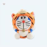 Peluche tigre mignon Doraemon douce et câline pour enfants