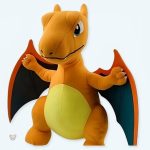 Peluche Dracaufeu douce pour enfants à câliner