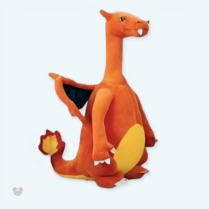 Peluche géante Dracaufeu orange douce pour enfants