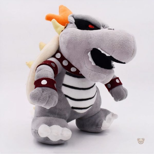 Peluche dragon coloré Bowser, idéale pour les fans de jeux vidéo