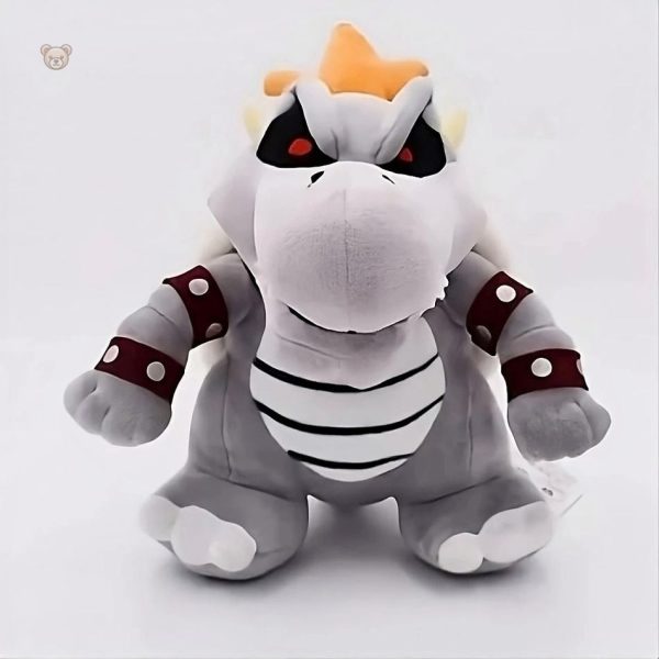 Peluche de jeu vidéo Bowser, dragon géant à câliner et apprécier