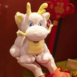 Dragon chinois en peluche, design mignon et original