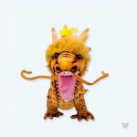 Peluche dragon chinois douce pour câlins et aventures