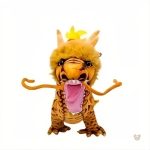 Peluche douce dragon, parfaite pour les jeux imaginatifs