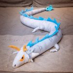 Peluche dragon douce et amusante pour enfants