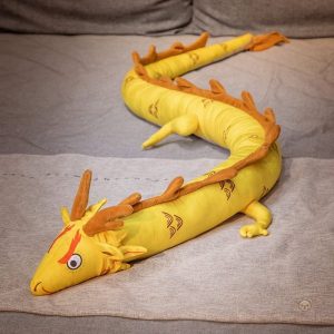 Dragon en peluche géant, compagnon idéal pour jouer