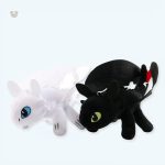 Peluche douce Krokmou Furie Éclair, dragon fantastique