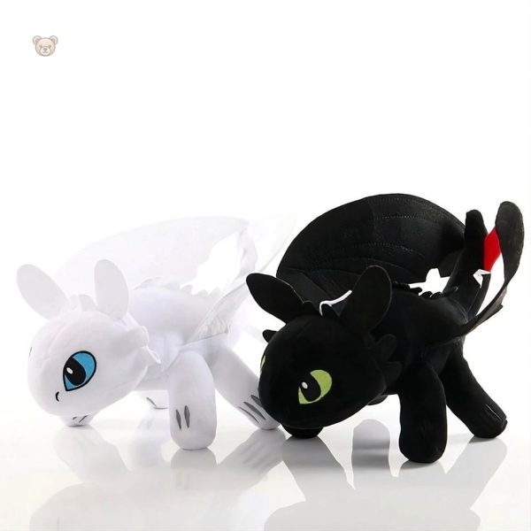 Peluche Krokmou, dragon en peluche, design Furie Éclair