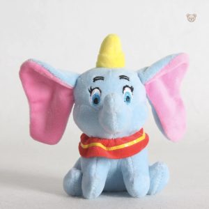 Peluche Dumbo éléphant bleu doux pour enfants