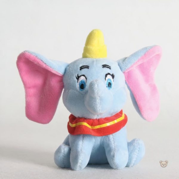 Peluche Dumbo grise, idéale pour les câlins d'enfants