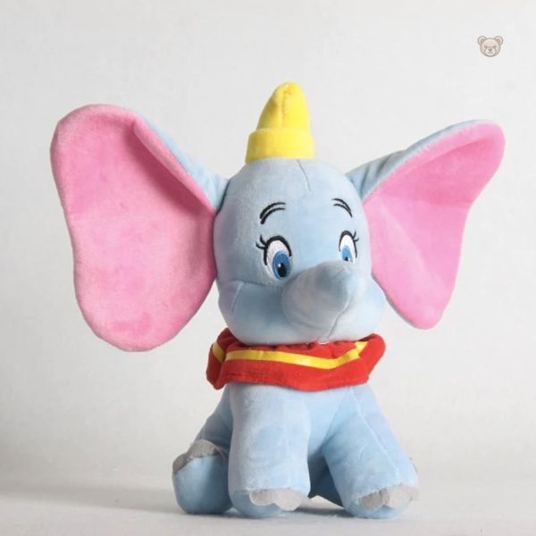 Éléphant Dumbo doux, peluche colorée pour les petits