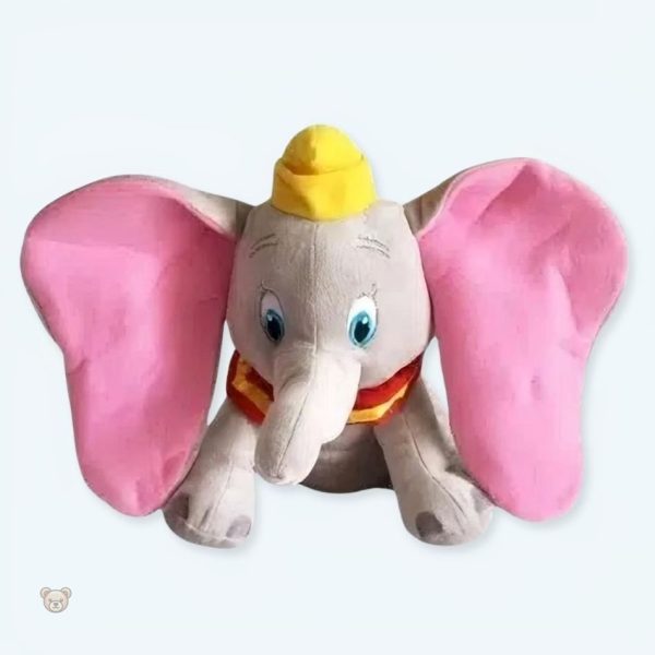 peluche-dumbo-elephant-gris-doux-enfant-calin-1 Peluche Dumbo éléphant gris doux pour enfant