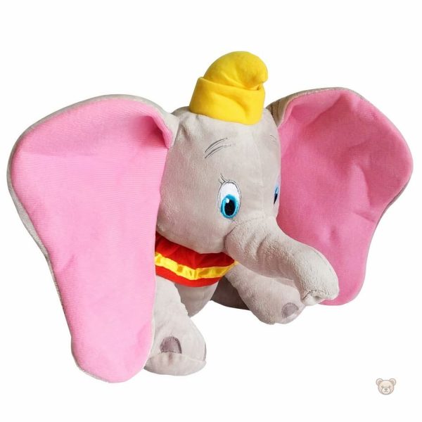 Dumbo éléphant gris en peluche pour moments tendres