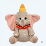 Peluche Dumbo éléphant gris doux pour enfants