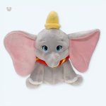 Peluche Dumbo éléphant gris doux pour enfants