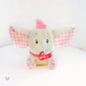Dumbo éléphant jaune en peluche confortable pour les petits