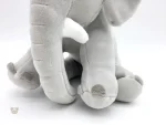 Peluche éléphant assis et content - vue 3